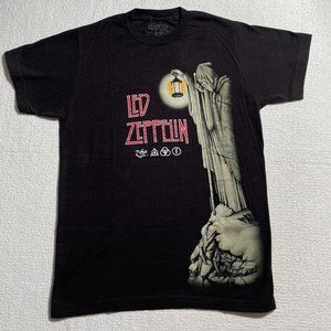 LED ZEPPELIN black t-shit for men size S